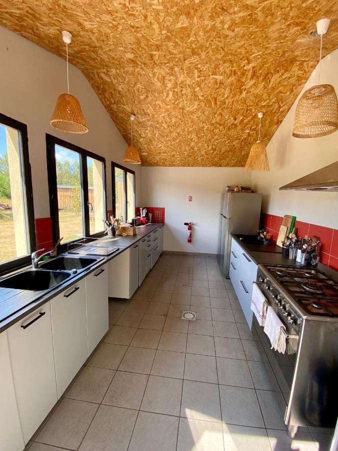 Camping La Kahute - Tente Lodge Au Coeur De La Foret Carcans Ngoại thất bức ảnh