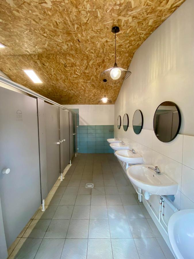 Camping La Kahute - Tente Lodge Au Coeur De La Foret Carcans Ngoại thất bức ảnh