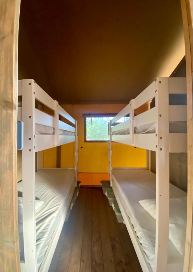 Camping La Kahute - Tente Lodge Au Coeur De La Foret Carcans Ngoại thất bức ảnh